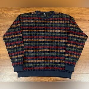 Vintage 1990s Tosani Cable Knit Sweater - Size Large